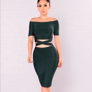Fashionnova Bandage Dress-Excuse my Sass